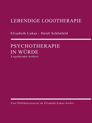 cover image of Psychotherapie in Würde